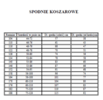 Spodnie Koszarowe