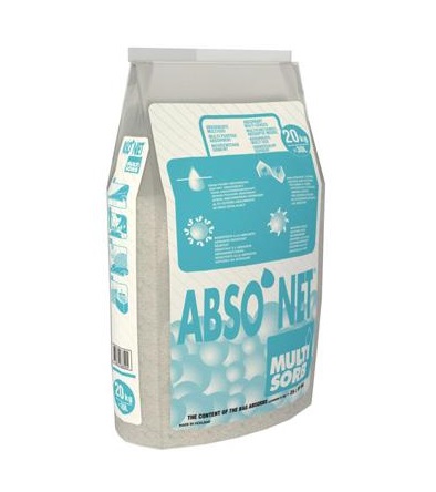 Abso'net Multisorb - sorbent sypki, granulat mineralny, 20 kg