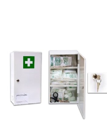 Apteczka DIN 13157+ pierwszej pomocy metalowa