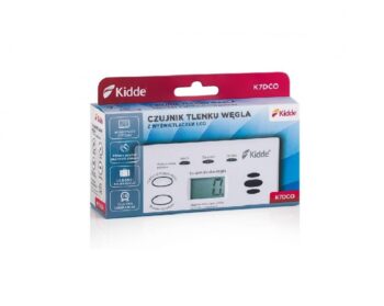 CZUJNIK CZADU tlenku węgla KIDDE K7DCO LCD – 10LAT