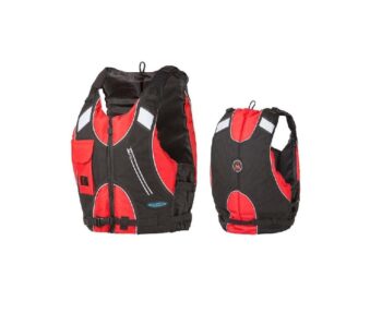 Kamizelka asekuracyjna MQ czerwono-czarna Aquarius