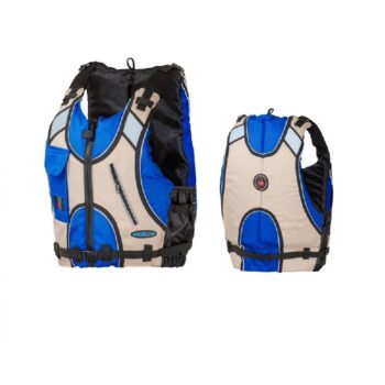 Kamizelka asekuracyjna kapok MQ niebiesko-szara