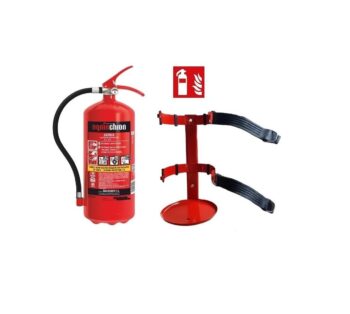Gaśnica proszkowa 6 kg ABC /E + wieszak - kombajn, maszyny, BHP