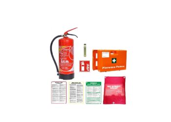 Zestaw dla firm PPOŻ BHP Gaśnica 6 kg Apteczka DIN 13157 Instrukcje