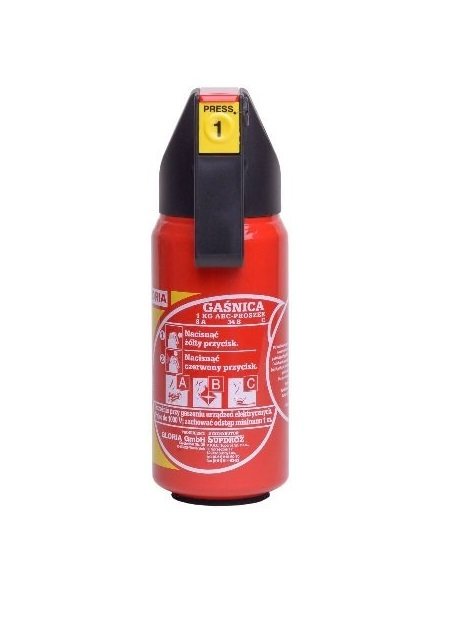 GAŚNICA SAMOCHODOWA 1KG P1GAM