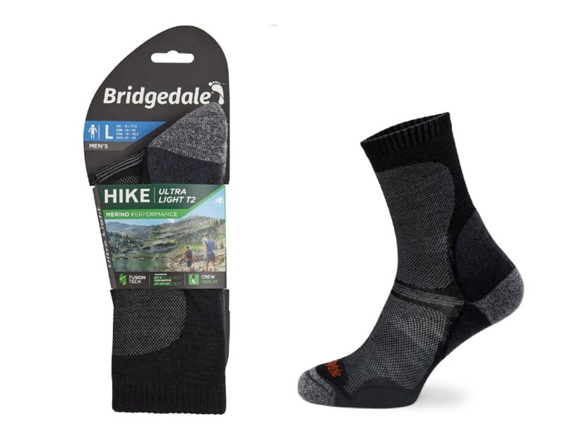 Skarpety Bridgedale HIKE UL END BO ORI black XL