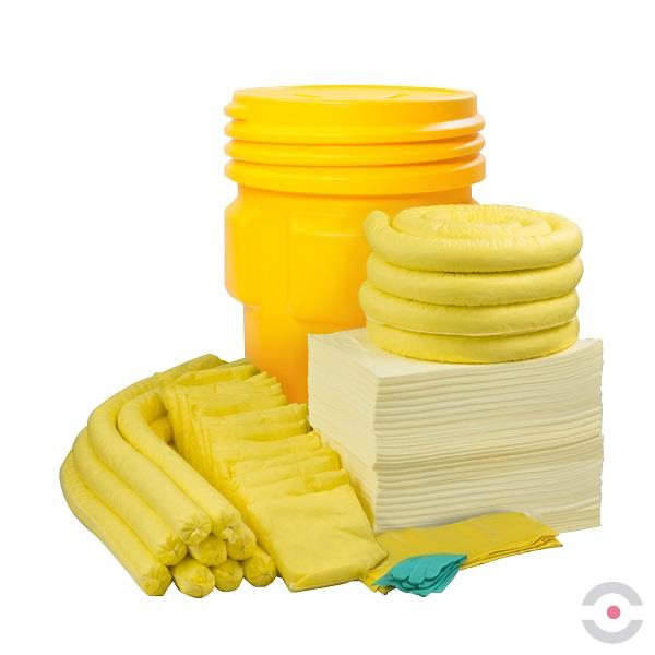 Zestaw Topserw, OverPack, sorbenty chemiczne, 185 l