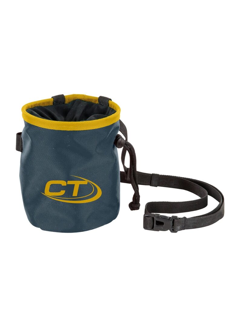 Woreczek CYLINDER anthracite/mustard yellow Climbing Technology