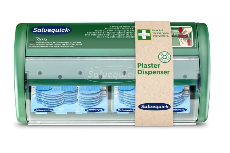 Automat z plastrami wykrywalnymi Cederroth Salvequick Dispenser REF 51030130