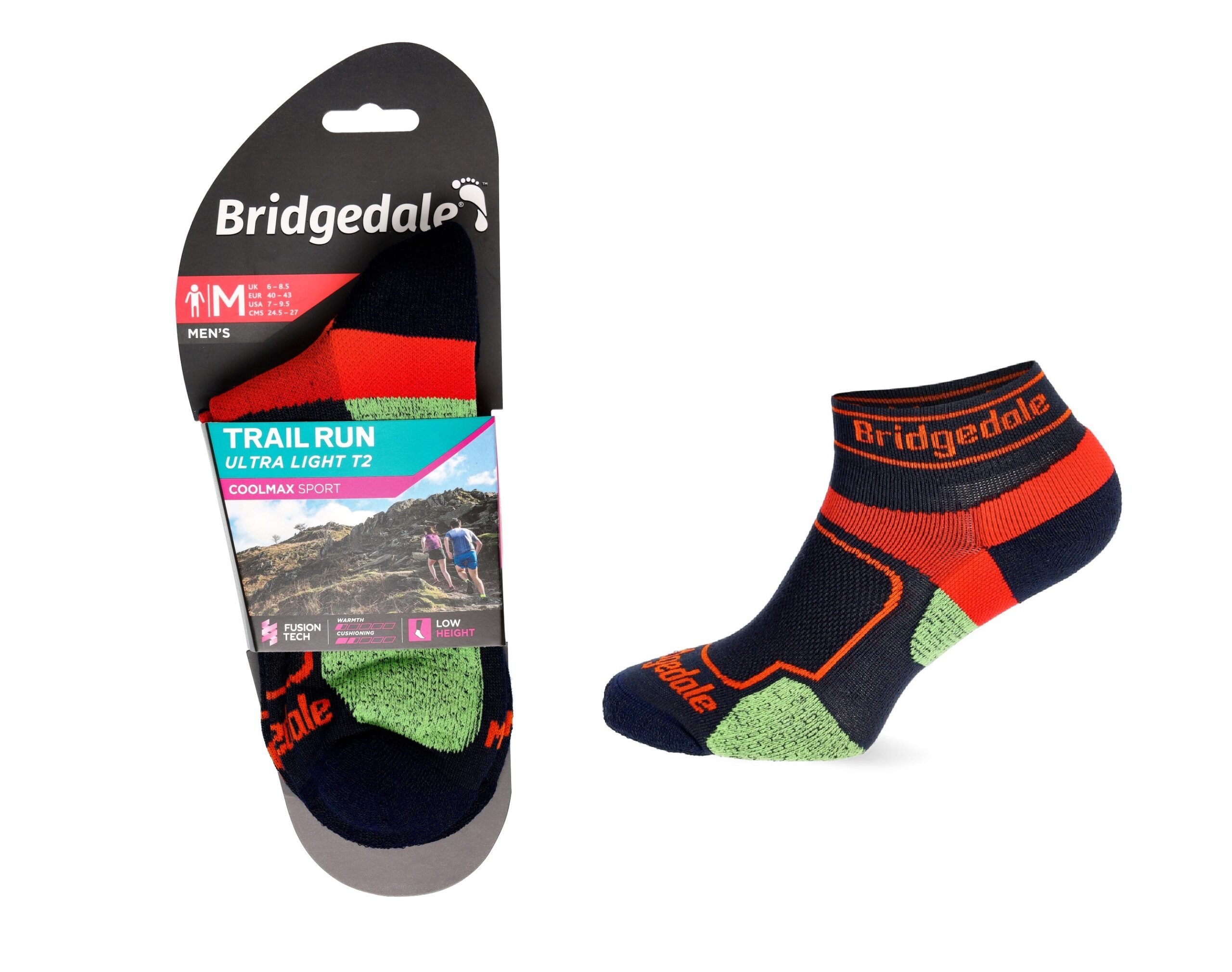 Skarpety Bridgedale UL T2 COOLMAX SPORT navy L