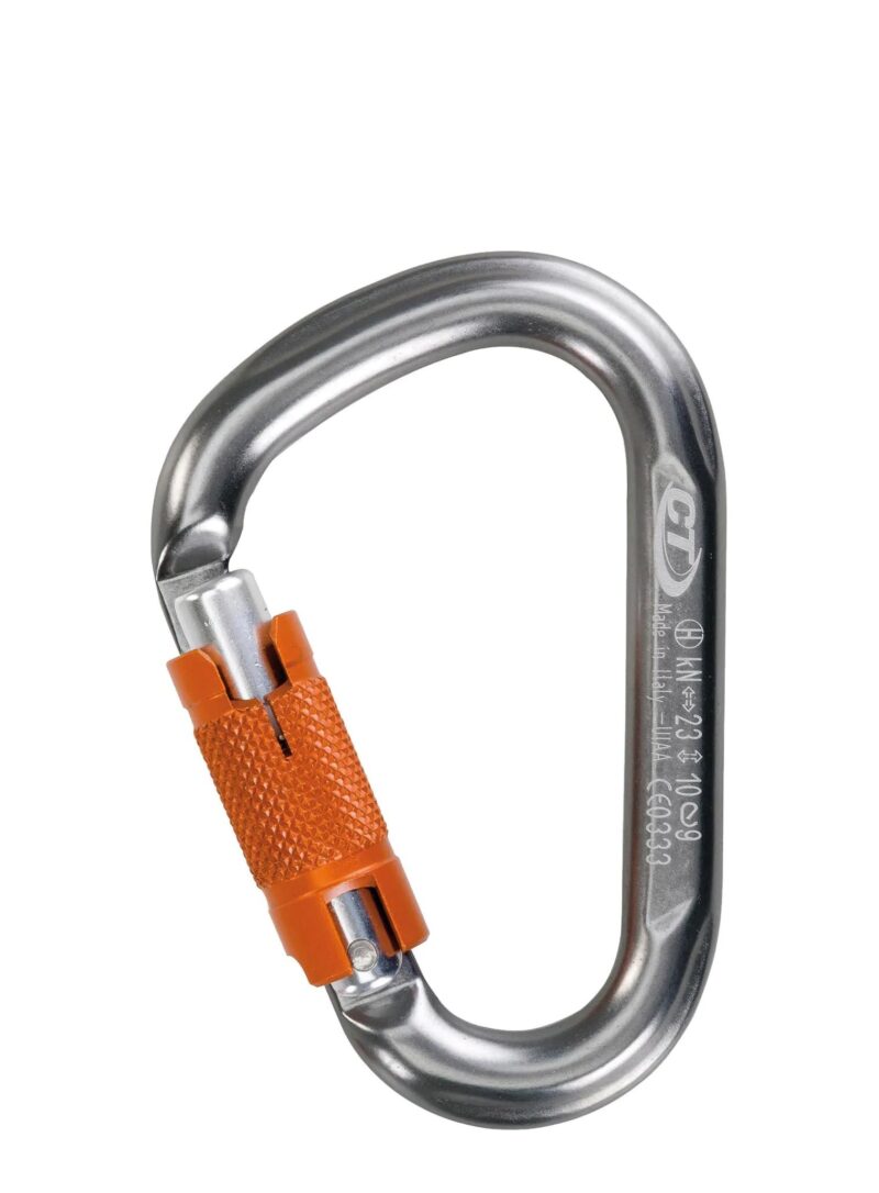 Karabinek HMS SNAPPY CF TWIST LOCK L4600006grey Climbing Technology