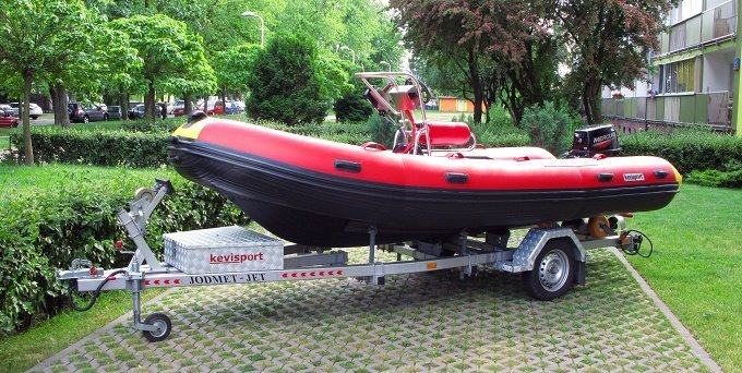 Ponton ratowniczy RSKTM 480 Full z silnikiem 30KM (RIB-RSKTM)