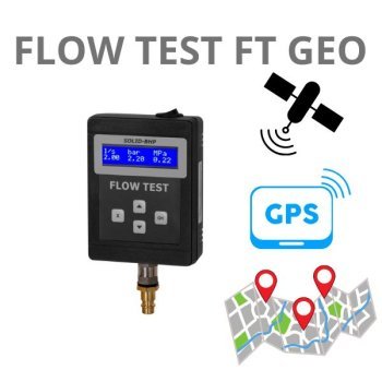 Elektroniczny tester hydrantów FLOW TEST FT GEO - ZAPIS WYNIKÓW NA KARCIE SD+GPS