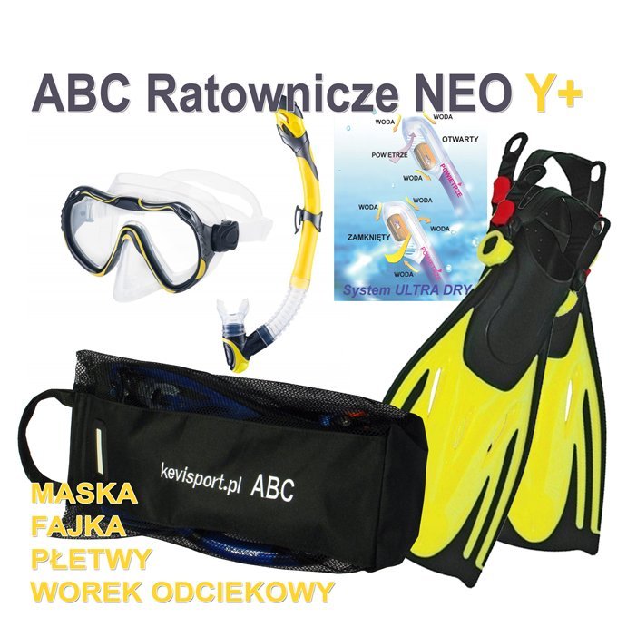 Zestaw ABC Nurkowy NEO Y+