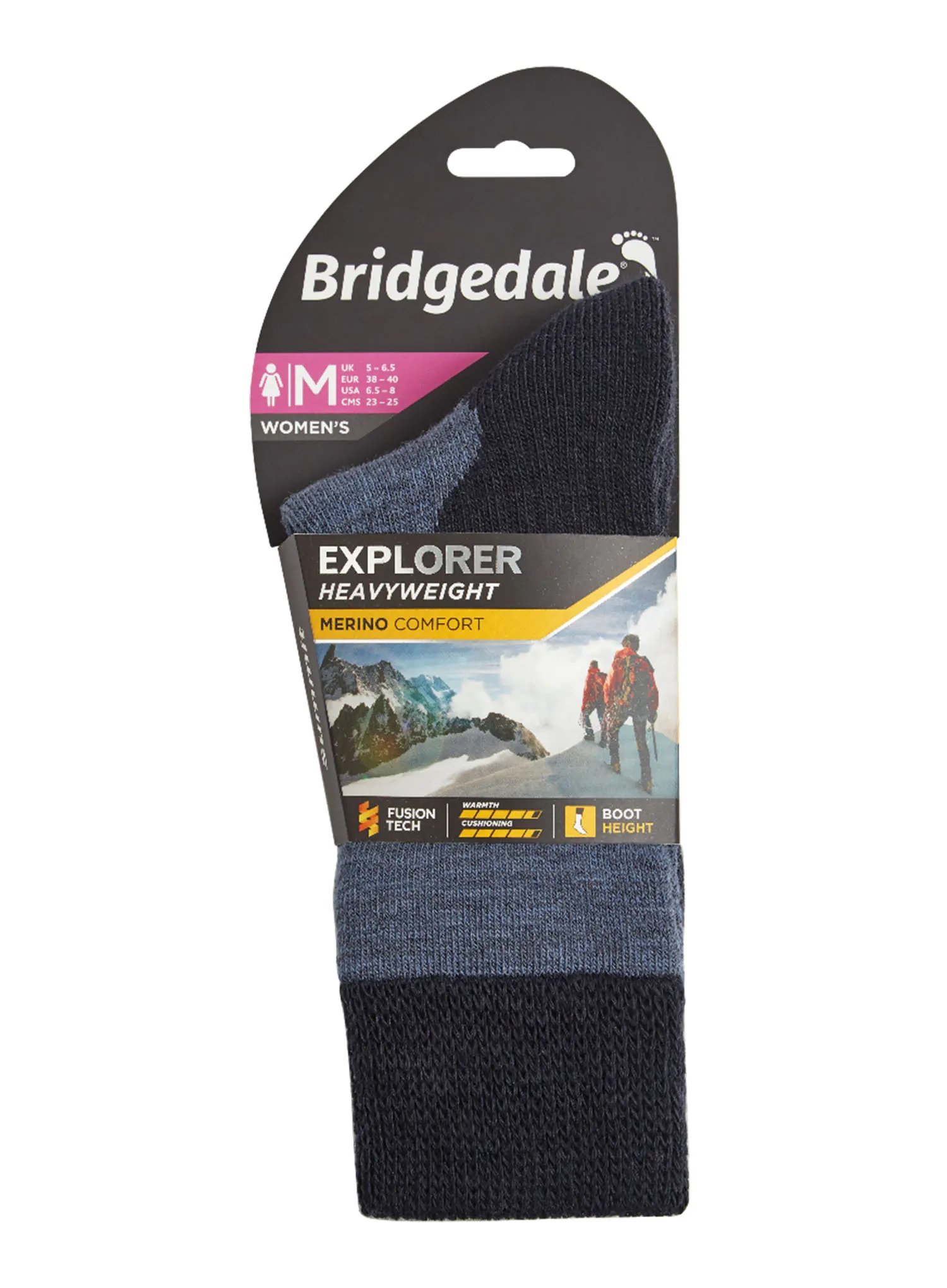 Skarpety Bridgedale EXPLORER HW COM LD storm M