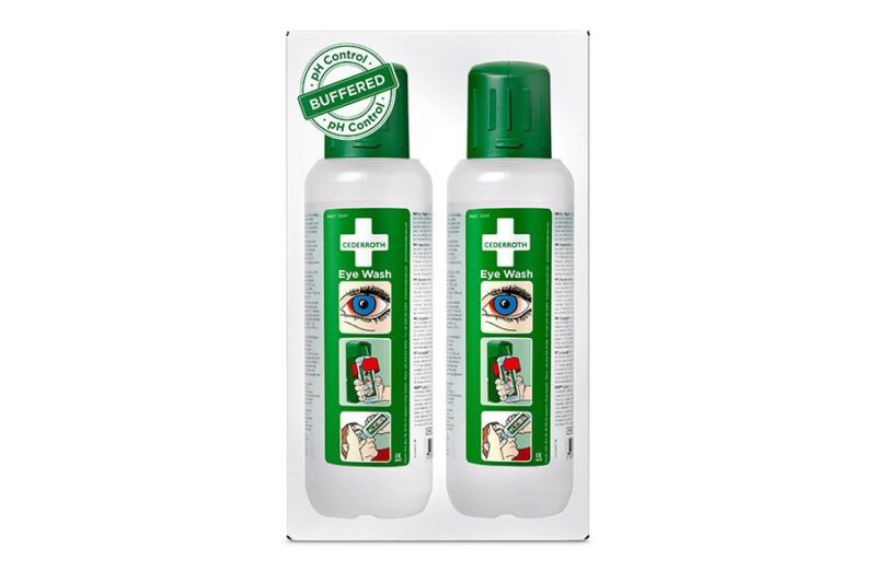 Płuczka do oczu Cederroth Eye Wash 2 x 500ml dwupak REF 725200