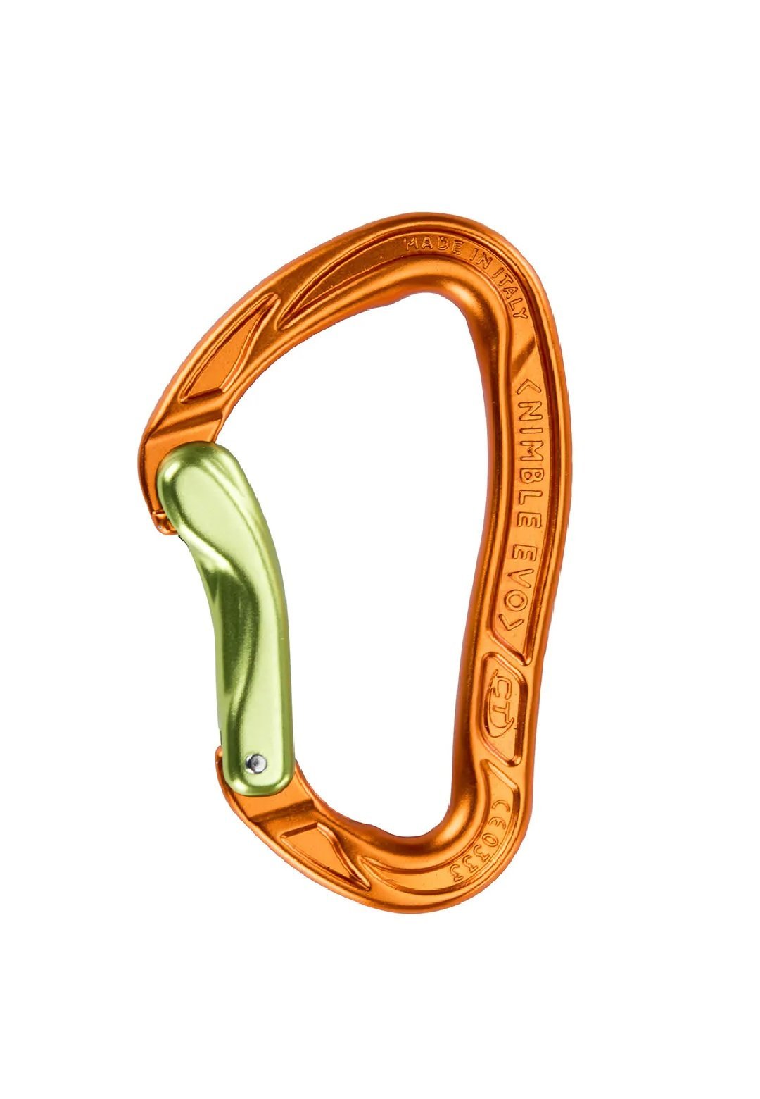 Karabinek NIMBLE EVO B orange/green Climbing Technology