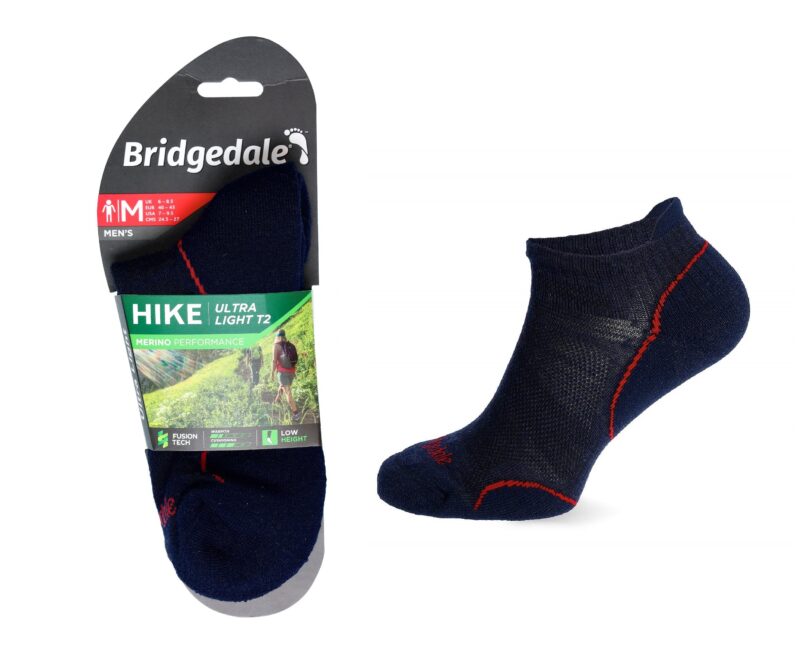 Skarpety Bridgedale UL T2 MERINO PERFOR, navy XL