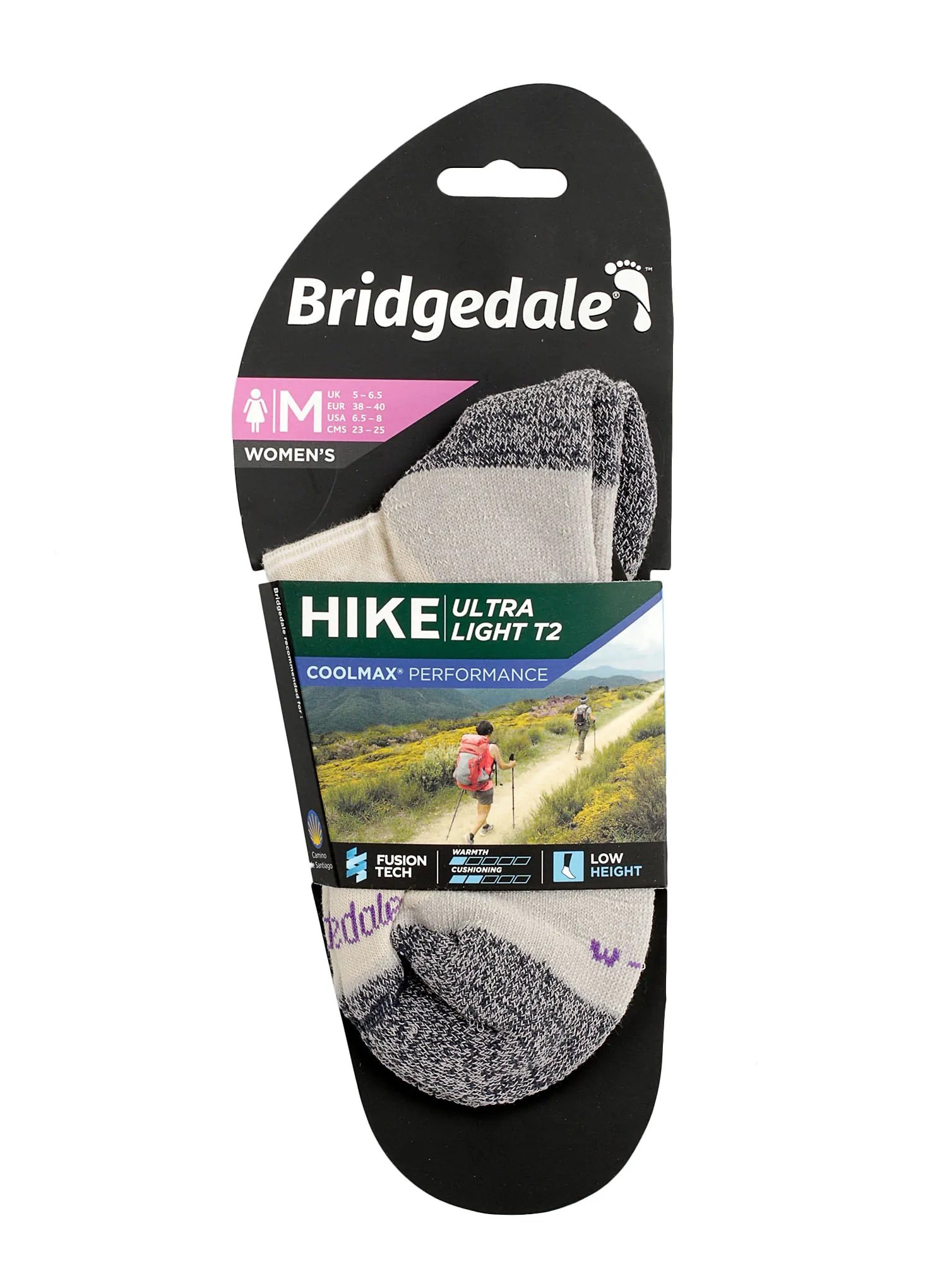 Skarpety Bridgedale HIKE UL COOL PERF L LD taupe L
