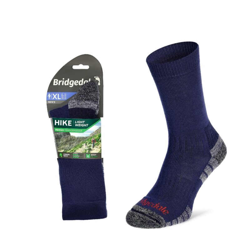 Skarpety Bridgedale HIKE LW END BO ORI navy/gry S