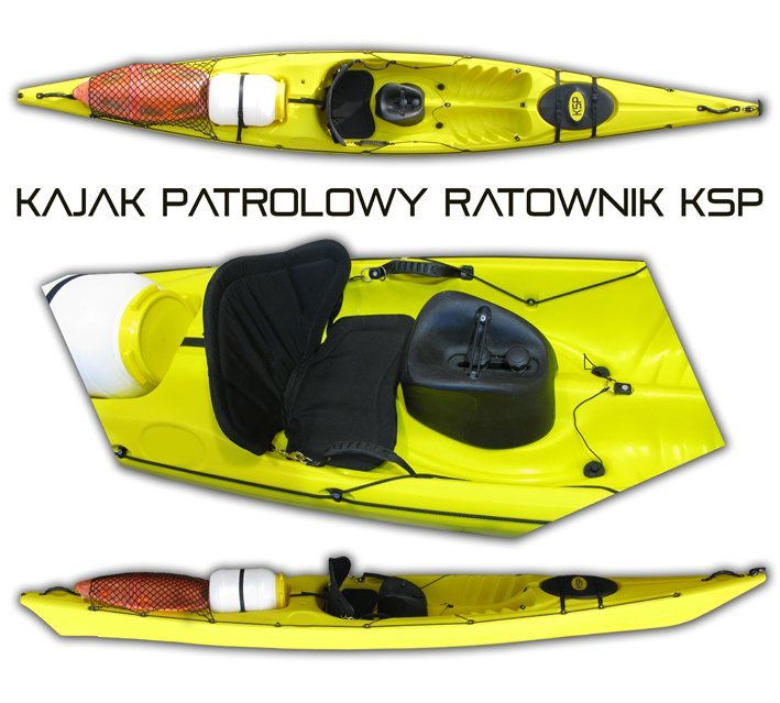 Kajak Patrolowy RATOWNIK KSP – Niezawodne Narzędzie Ratownicze na Wodach Otwartych i Kąpieliskach