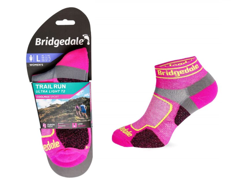 Skarpety Bridgedale UL T2 COOLMAX SPORT LD pink S