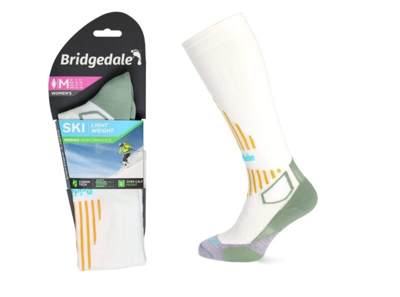 Skarpety Bridgedale SKI LW END P LD wht/lilac S