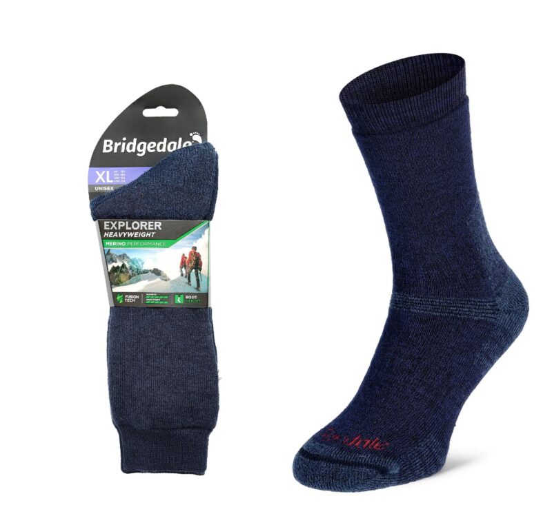 Skarpety Bridgedale EXPLORER HW END BOOT navy M