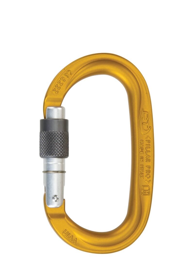 Karabinek PILLAR PRO SG yellow Climbing Technology