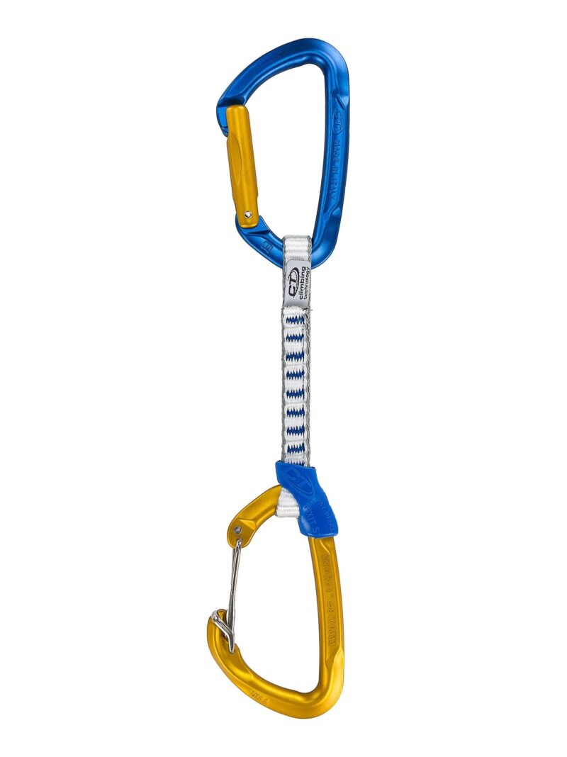 Ekspres BERRY SET DY blue/ocher 12cm Climbing Technology