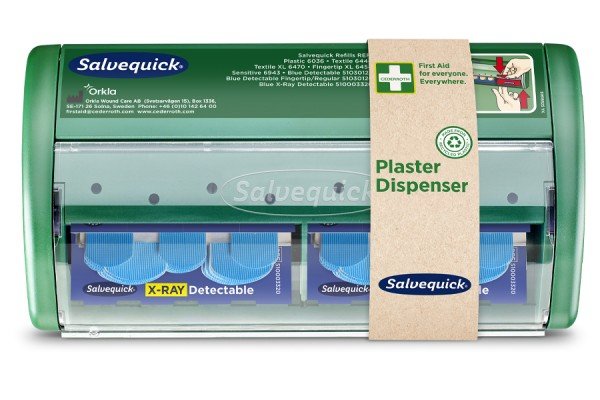 Automat na plastry wykrywalne Cederroth Salvequick X-Ray Detectable REF 510003295
