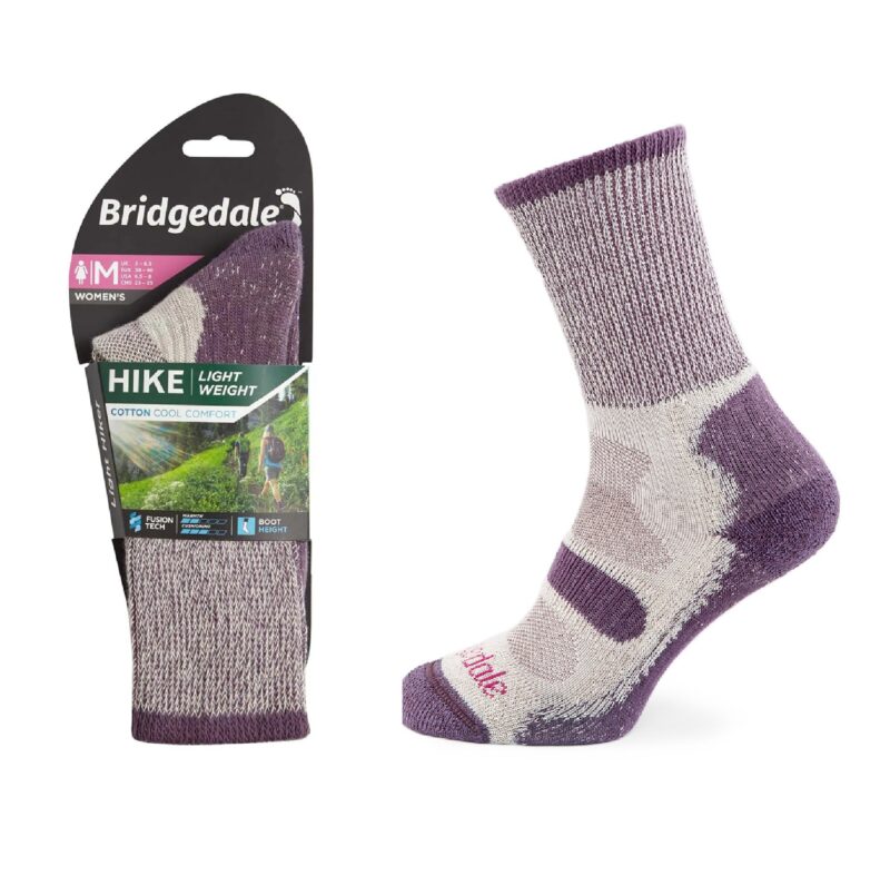 Skarpety Bridgedale HIKE LW COOL COM LD plum L