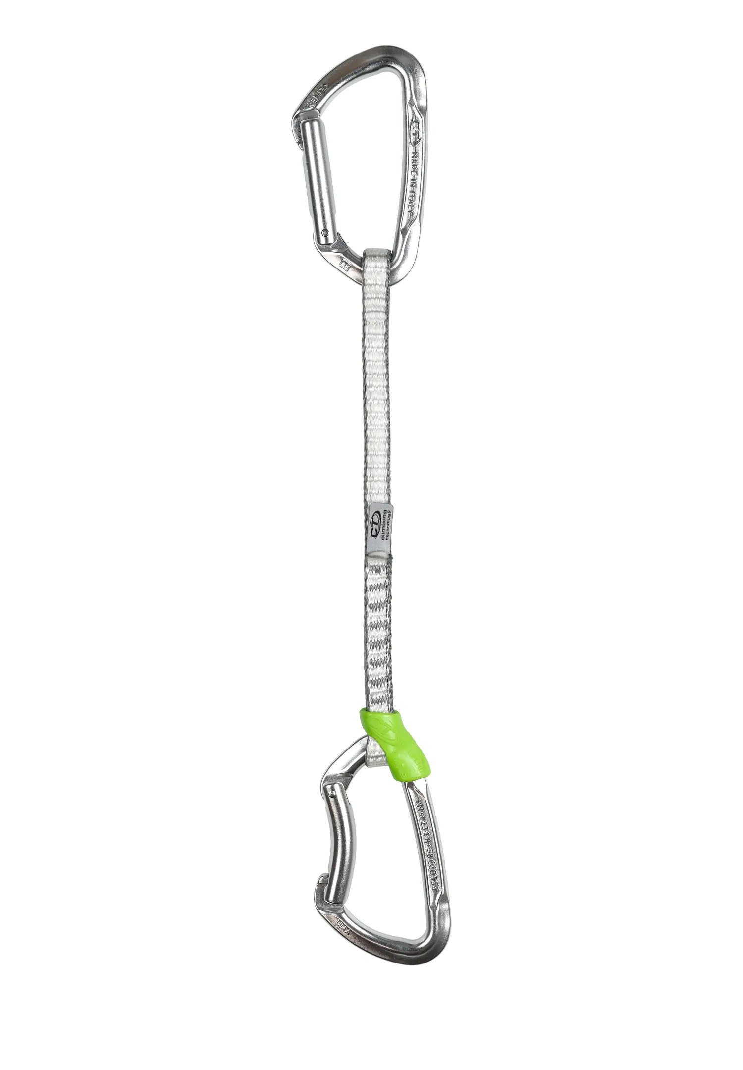 Ekspres LIME SET Dyneema silver 22cm Climbing Technology
