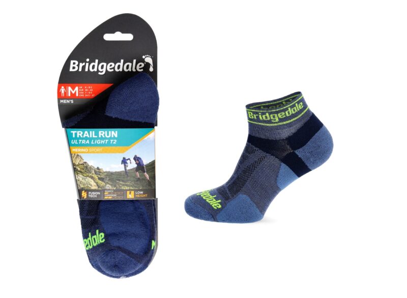 Skarpety Bridgedale UL T2 MERINO SPORT blue S
