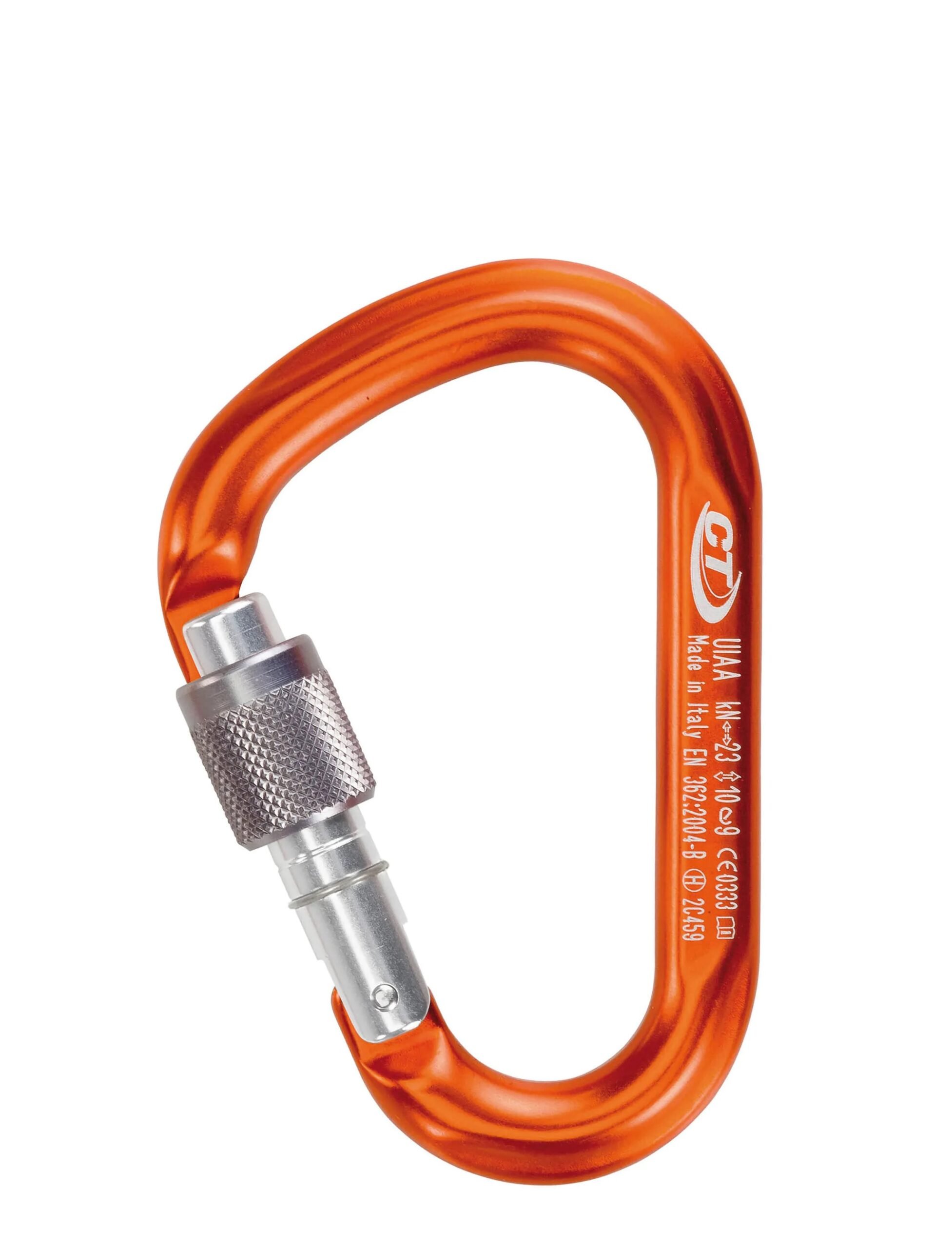 Karabinek do wspinaczki HMS zakręcany SNAPPY CF SG Climbing Technology