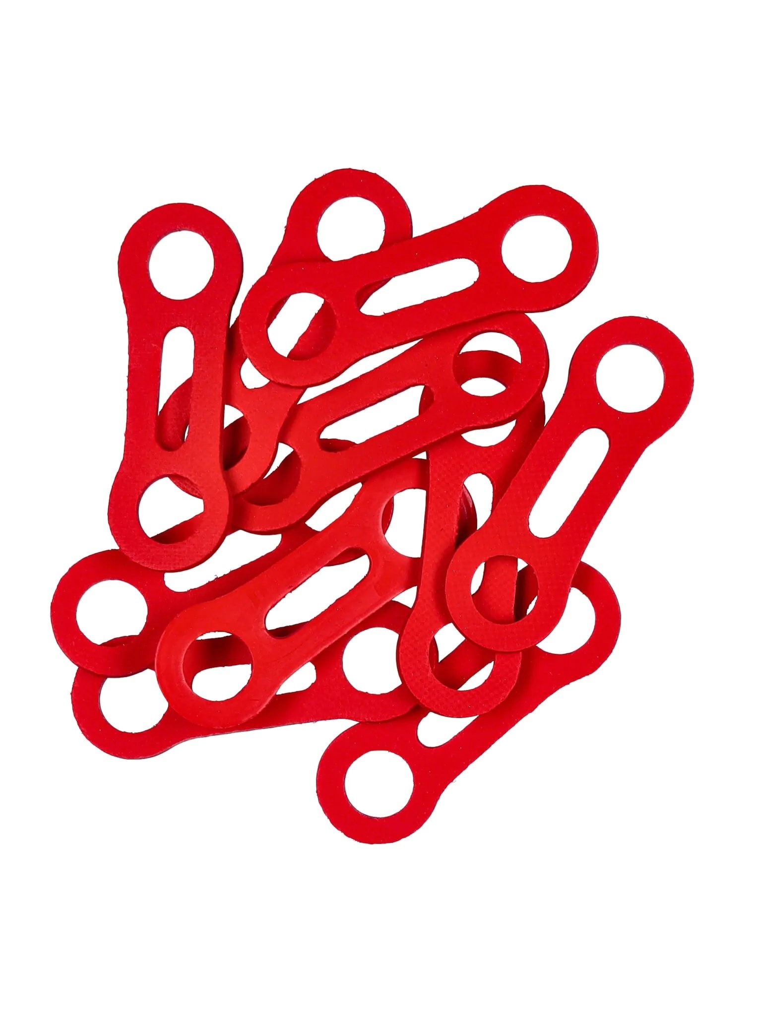 Stabilizatory do karabinków ekspresów wspinaczkowych String Ocun BINER FIX 16mm 10szt red