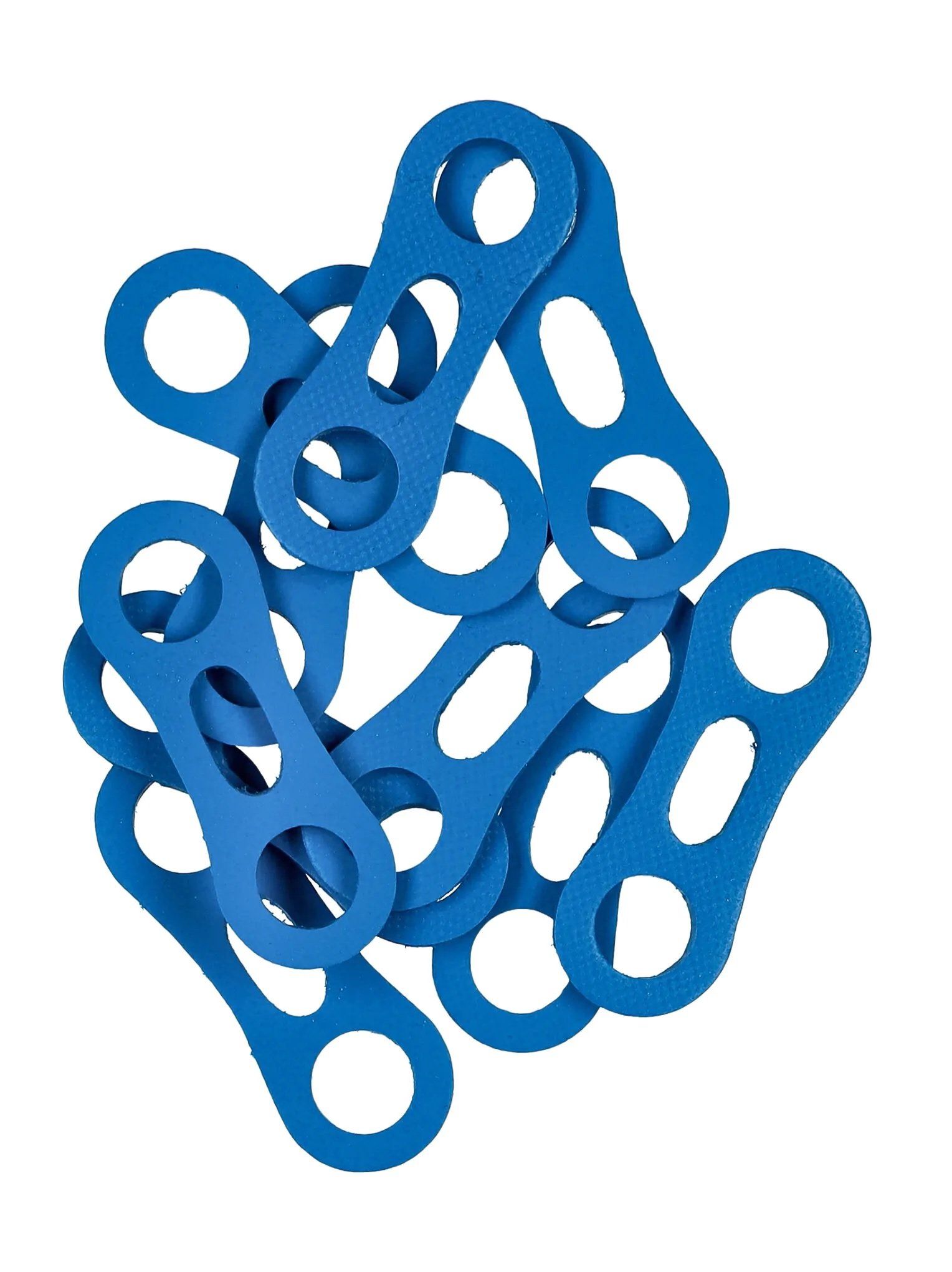Stabilizatory do karabinków, ekspresów wspinaczkowych String Ocun BINER FIX 11mm 10szt blue