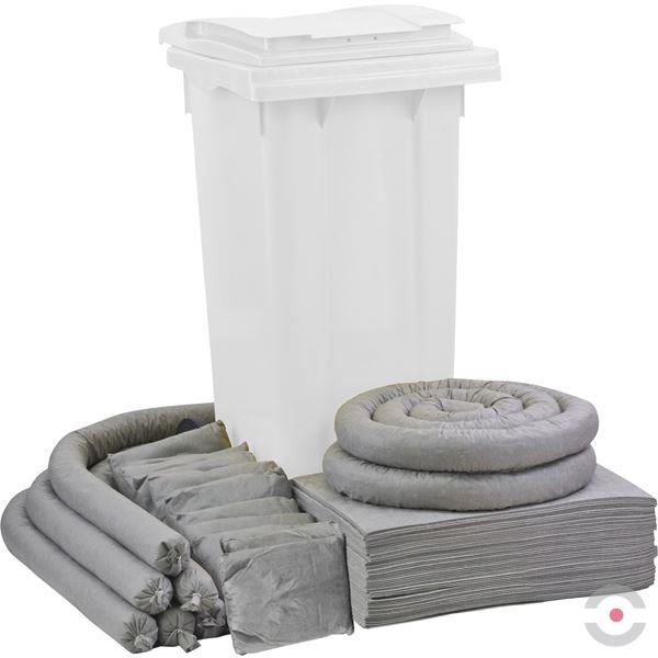 Zestaw Topserw, WHEELY 120, sorbenty uniwersalne, skład uzupełniający b/pojemnika 112 l, Economy