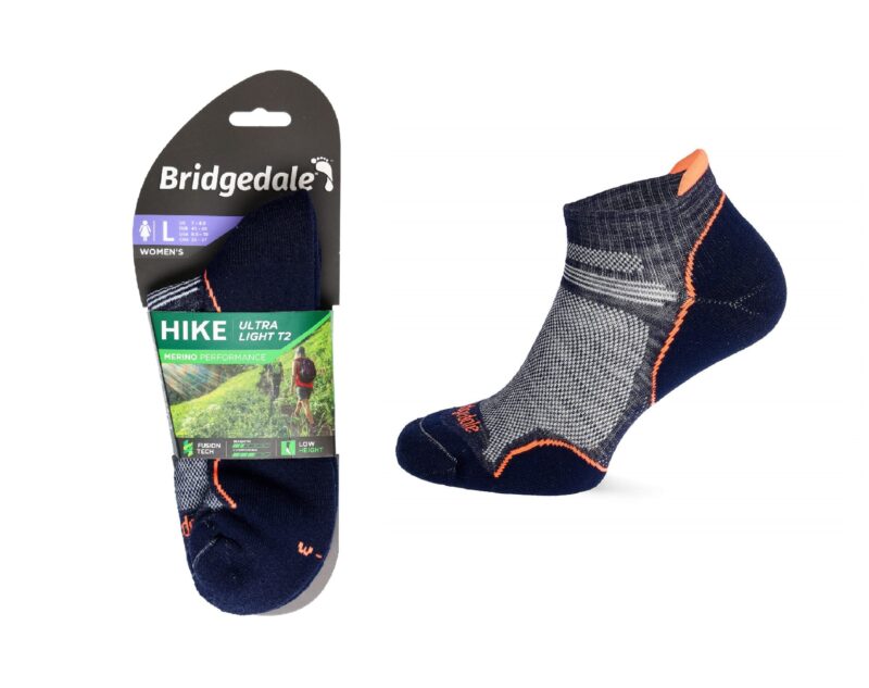 Skarpety Bridgedale UL T2 MERINO PERFOR, LD navy S