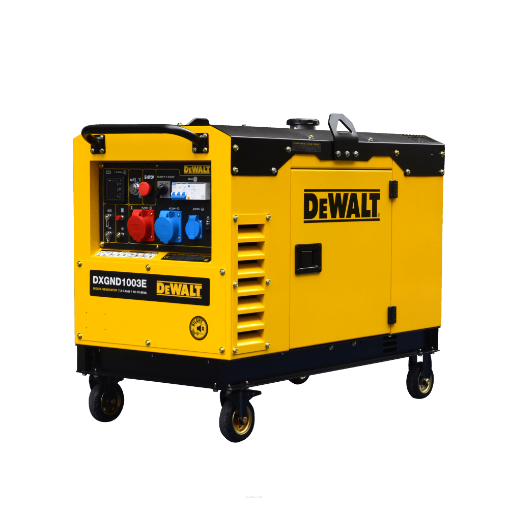 Agregat prądotwórczy DeWalt DXGND1003E z silnikiem diesel