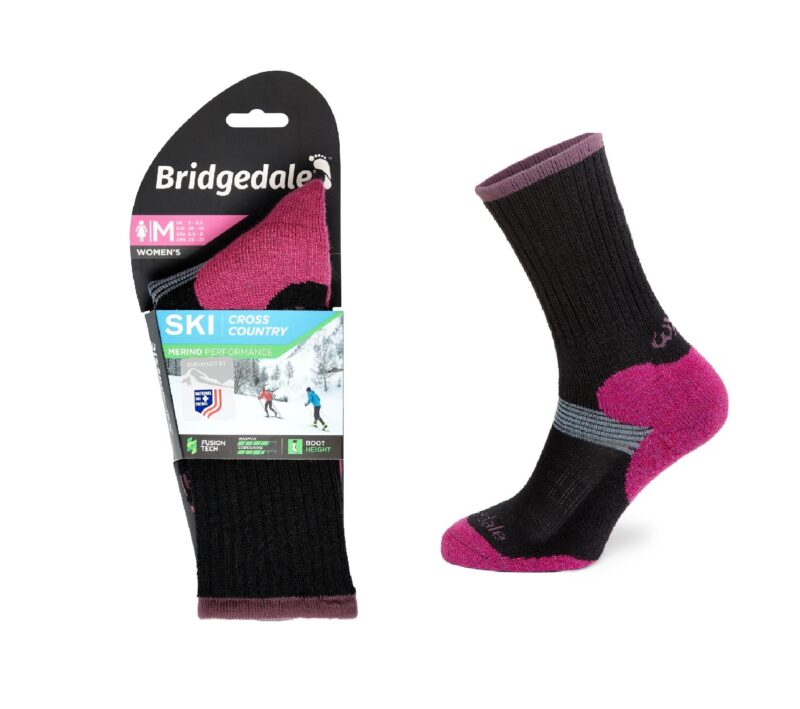 Skarpety Bridgedale SKI CROSS C LD black M