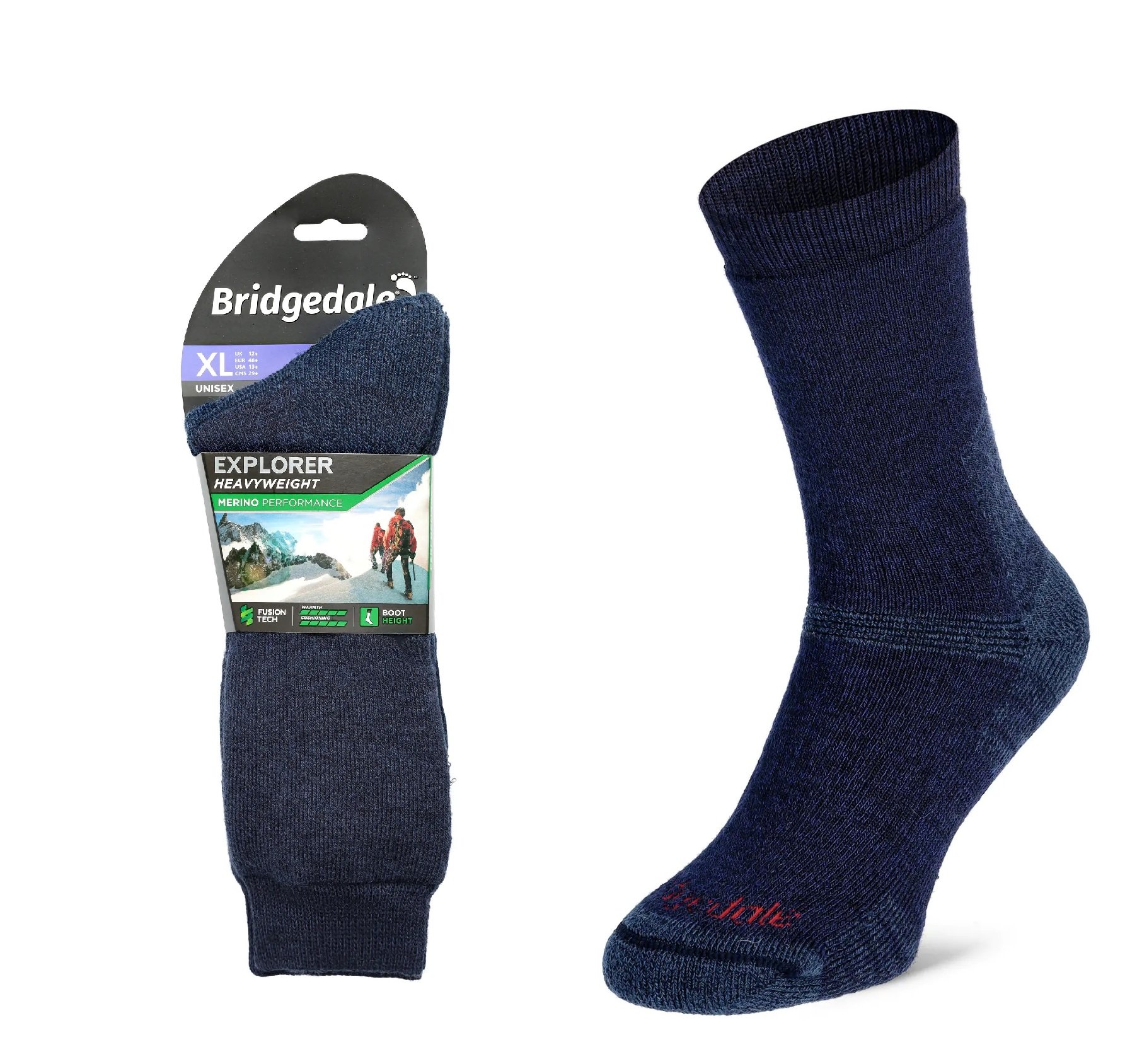 Skarpety Bridgedale EXPLORER HW END BOOT navy XL