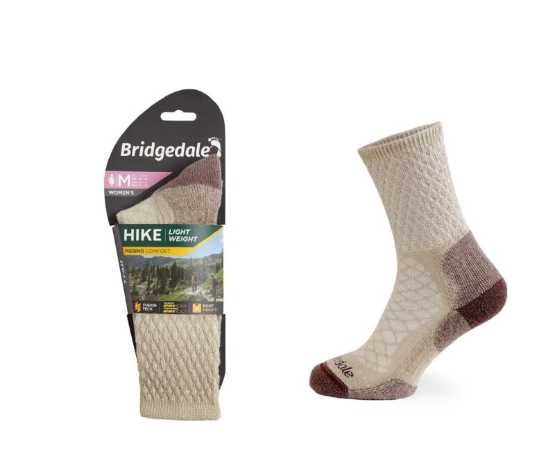 Skarpety Bridgedale HIKE LW COM BO LD sand M