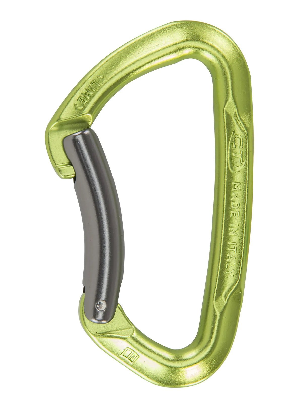 Karabinek LIME GREEN BENT CF L4570007 Climbing Technology