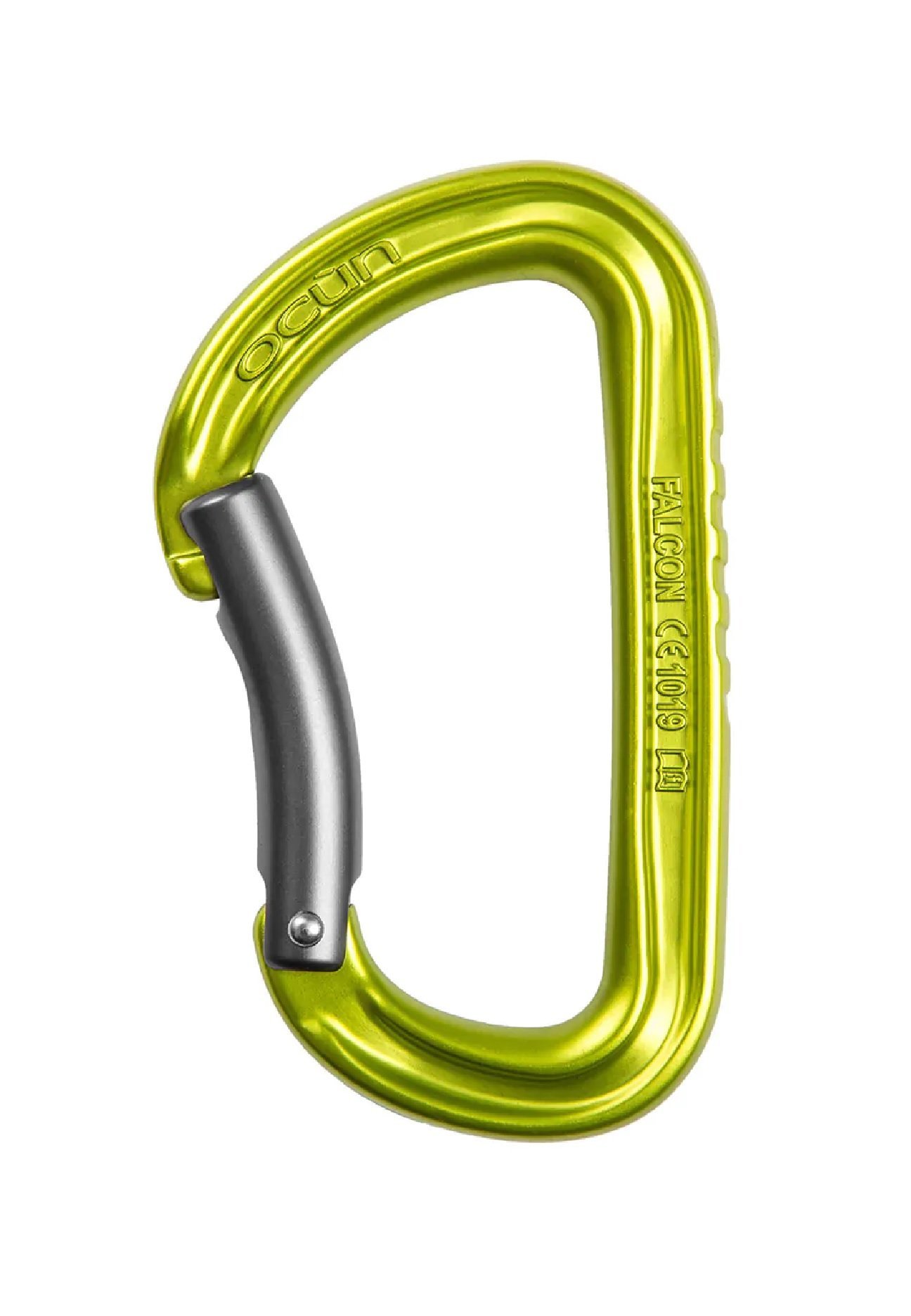 Karabinek zatrzaśnik karabińczyk Ocun FALCON BENT green/anthracite