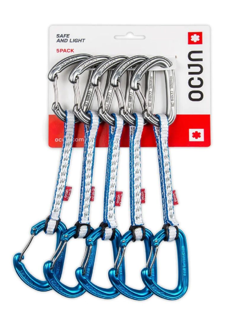 Zestaw ekspresów wspinaczkowych Ocun KESTREL QD DYN 8 blue