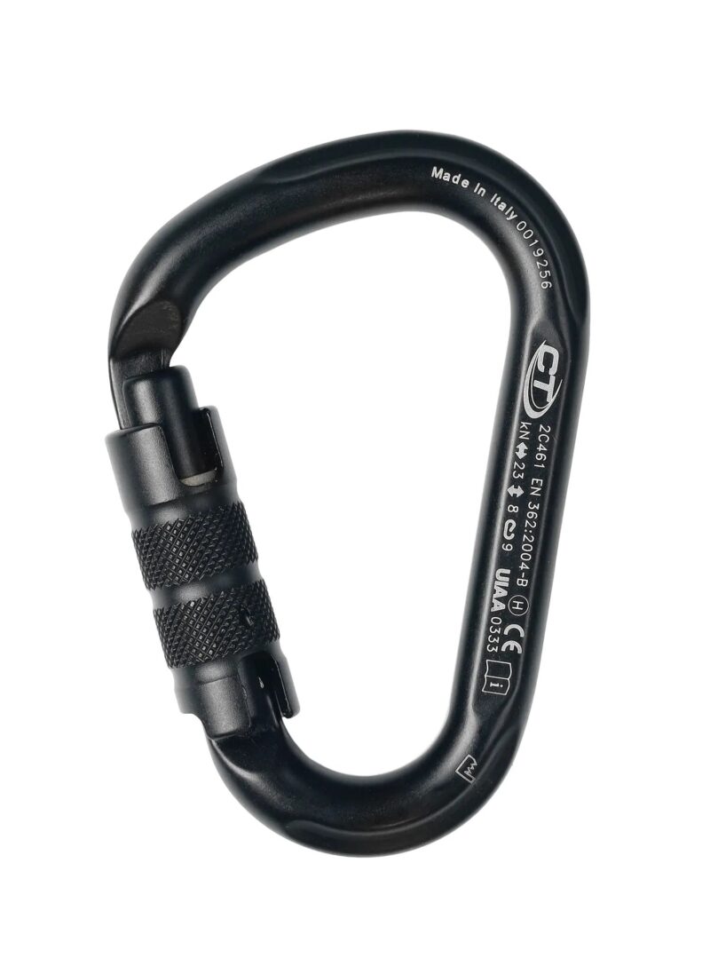 Karabinek HMS SNAPPY CF TG/Triplex black Climbing Technology