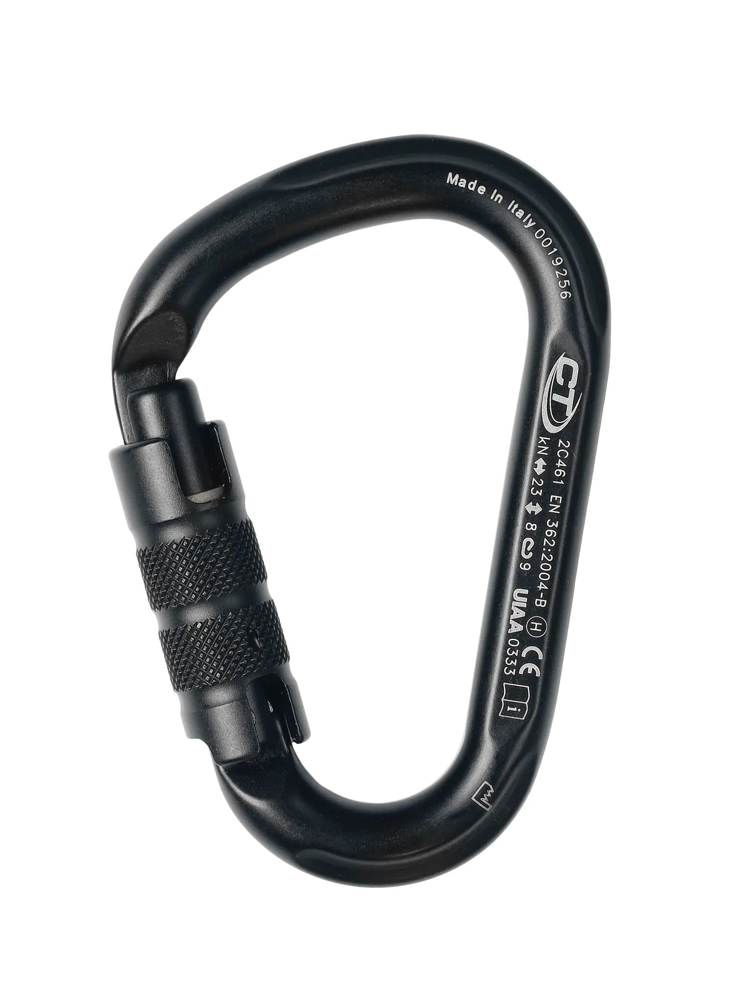 Karabinek HMS SNAPPY CF TG/Triplex black Climbing Technology