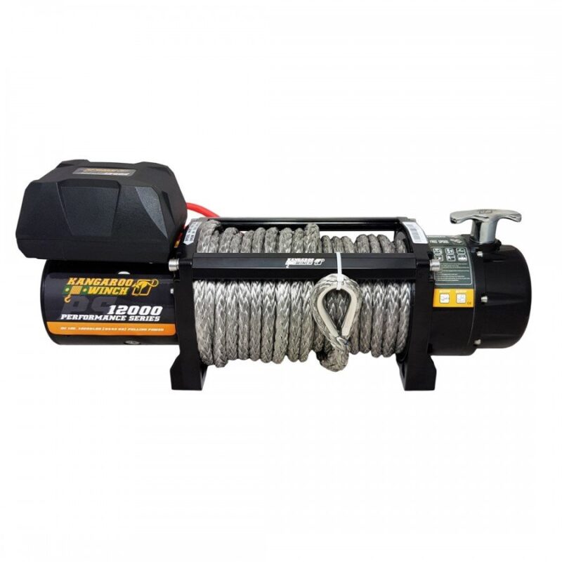 Wyciągarka elektryczna Kangaroowinch K12000 Performance Series 12V z liną syntetyczną