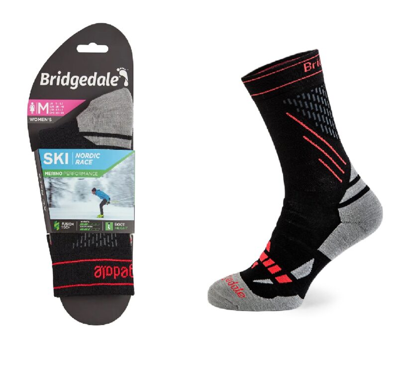 Skarpety Bridgedale SKI RACE MERINO E LD blk/sto M